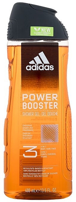 3in1 Shower Gel - Adidas Power Booster Shower Gel — photo N1