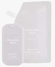 Fragrances, Perfumes, Cosmetics Set - Haan Hand Sanitizer + Refill Healing Margarita Spirit (sanitizen/30ml+sanitizen/100ml)