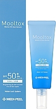 Ultra-Moisturizing Face Cleanser - Medi Peel Aqua Mooltox Water-Fit Sun Serum SPF 50+ — photo N2