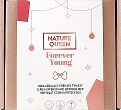 Set - Nature Queen Forever Young (f/cr/50ml + f/ton/100ml + f/ser/30ml) — photo N1
