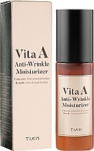 Fragrances, Perfumes, Cosmetics Face Emulsion - Tiam Vita A Anti Wrinkle Moisturizer