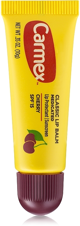 Tuba Lip Balm "Cherry" - Carmex Cherry Lip Balm — photo N1