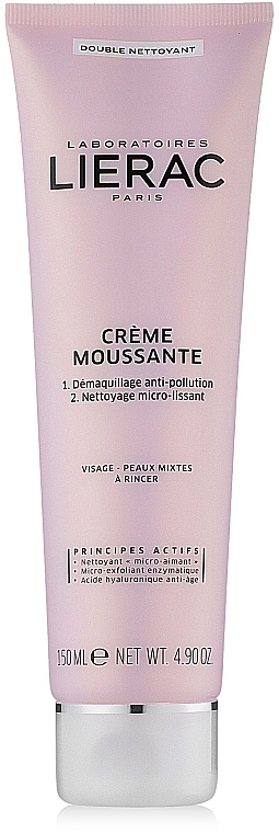 Cleansing Foaming Cream - Lierac Double Nettoyant Creme Moussante — photo N1