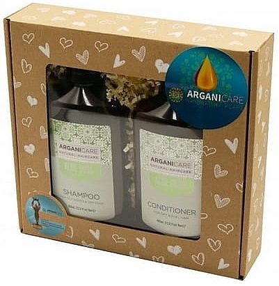 Set - Arganicare Aloe Vera Set (shm/400ml + condt/400ml) — photo N1