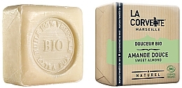 Fragrances, Perfumes, Cosmetics Organic Soap "Sweet Almond" - La Corvette Sweet Almond Soap