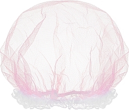 Sleeping hair cap with elastic band, light pink - Disna — photo N2
