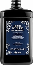 Color Preserving Blonde Shampoo - Davines Heart Of Glass Silkening Shampoo — photo N1