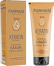Fragrances, Perfumes, Cosmetics Keratin Hair Mask - Farmasi Keratin Therapy Repairing Mask