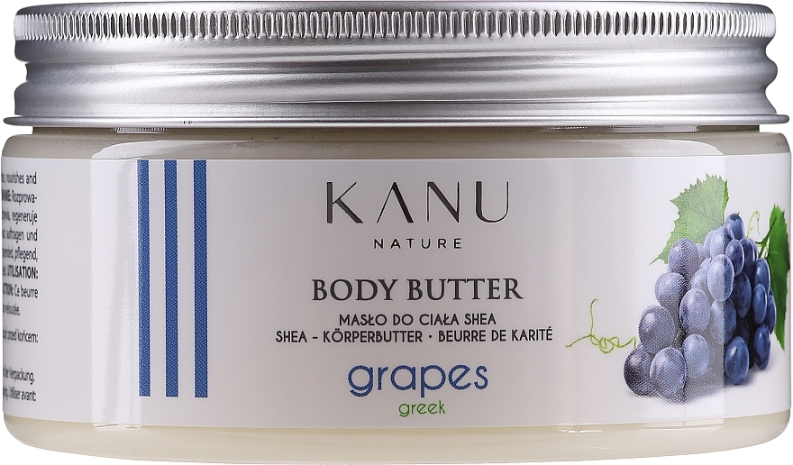 Body Butter "Greek Grape" - Kanu Nature Greek Grape Body Butter — photo N1