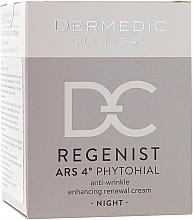 Fragrances, Perfumes, Cosmetics Anti-Wrinkle Night Cream 40+ - Dermedic Regenist ARS 4 Phytohial Night Anti-Wrinkle Enhancing Renewal Cream