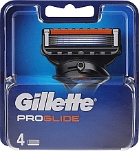 Shaving Razor Refills, 4 pcs. - Gillette ProGlide Fusion — photo N1