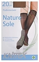 Fragrances, Perfumes, Cosmetics Women Cotton Socks 'Nature Sole', 20 Den, visone - Knittex