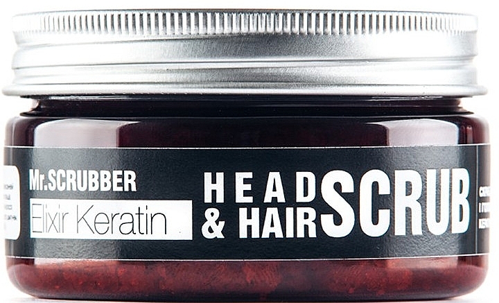 Scalp Scrub - Mr.Scrubber Elixir Keratin Head & Hair Scrub — photo N1