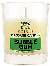 Fragrances, Perfumes, Cosmetics Natural Massage Bubble Gum Candle - Sezmar Collection Bubble Gum