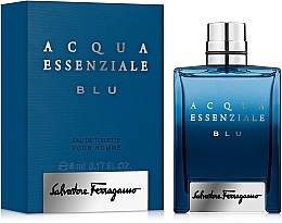 Fragrances, Perfumes, Cosmetics Salvatore Ferragamo Acqua Essenziale Blu - Eau de Toilette (mini size)