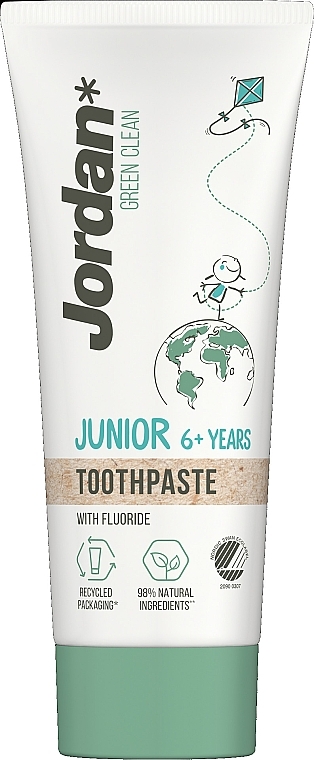 Toothpaste, 6-12 years - Jordan Green Clean Junior — photo N1