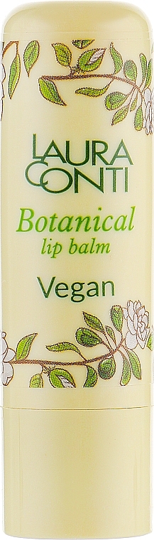 Repairing Lip Balm with Monoi & Jojoba Oil - Laura Conti Botanical Vegan Regenerating — photo N2