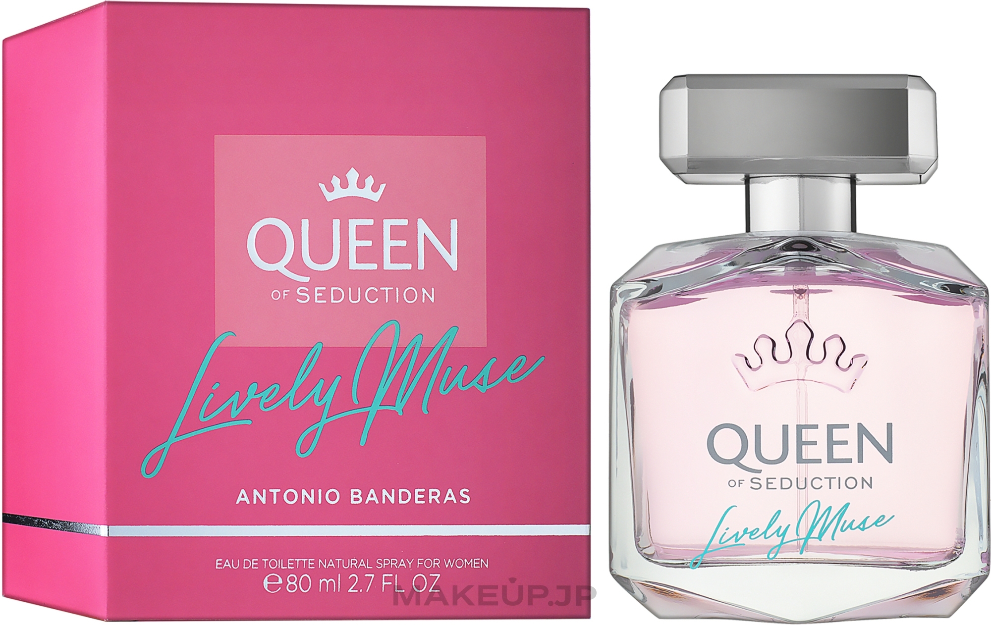 Antonio Banderas Queen of Seduction Lively Muse - Eau de Toilette — photo 80 ml
