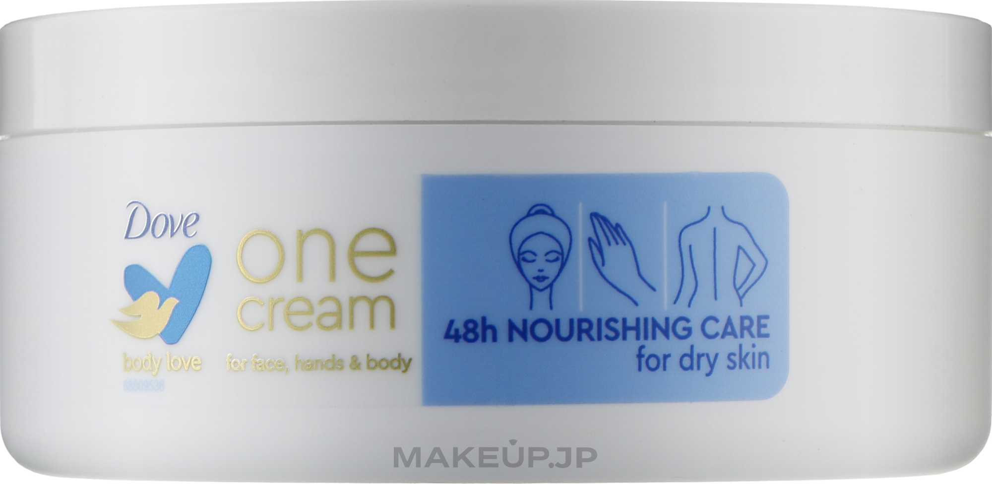 Face, Hand & Body Cream - Dove Body Love One Cream Nourishing Care — photo 250 ml