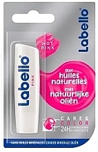 Fragrances, Perfumes, Cosmetics Lip Balm - Labello Care & Colour Hot Pink