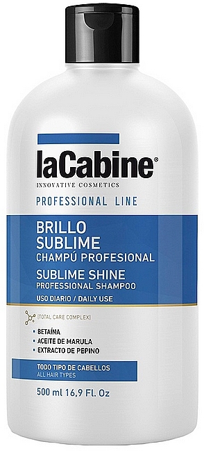 Hair Shine Shampoo - La Cabine Sublim Shine Professional Shampoo — photo N1