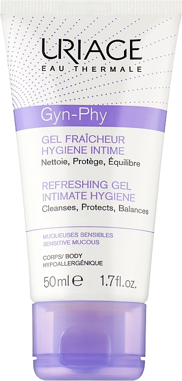 Refreshing Intimate Gel - Uriage Gyn-Phy Intimate Hygiene Protective Cleansing Gel — photo N3