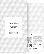 Elixir Prive Sucre Blanc - Eau de Parfum — photo N5