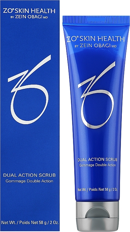 Normal to Oily Acne-prone Face Skin Scrub - Zein Obagi Zo Skin Health Dual Action Scrub — photo N2