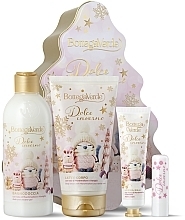 Fragrances, Perfumes, Cosmetics Set - Bottega Verde Dolce Inverno (sh/gel/250ml + b/lot/150ml + h/cr/30ml + lip/balm/4g)