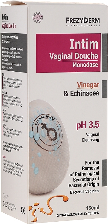 Intimate Cleanser - Frezyderm Intim Vaginal Shower Vinegar & Echinacea — photo N1