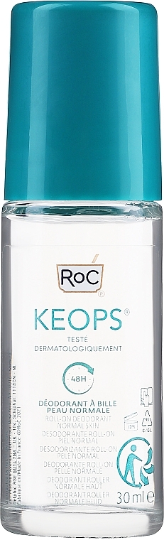 Body Deodorant - Roc Keops Deo Roll-On Normal Skin — photo N1