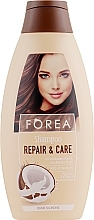 Fragrances, Perfumes, Cosmetics Shampoo with Natural Coconut Oil - Forea Repair & Care Shampoo