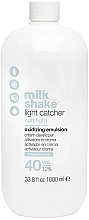 Fragrances, Perfumes, Cosmetics 毛髪酸化剤 12% - Milk Shake Light Catcher Oxidizing Emulsion 40 Vol