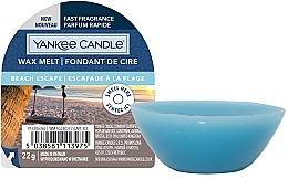 Fragrances, Perfumes, Cosmetics Aromatic Wax - Yankee Candle Wax Melt Beach Escape