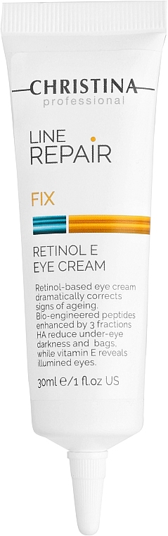 Eye Cream with Retinol & Vitamin E - Christina Line Repair Fix Retinol E Eye Cream — photo N2