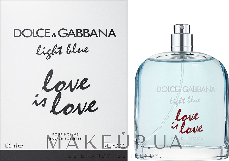 Dolce & Gabbana Light Blue Love is Love Pour Homme - Eau de Toilette (tester without cap) — photo N2