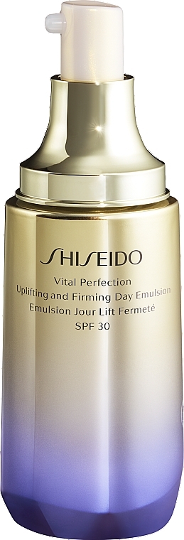 Anti-Aging Day Emulsion SPF30 - Shiseido Vital Perfection Uplifting and Firming Day Emulsion SPF30 — photo N2