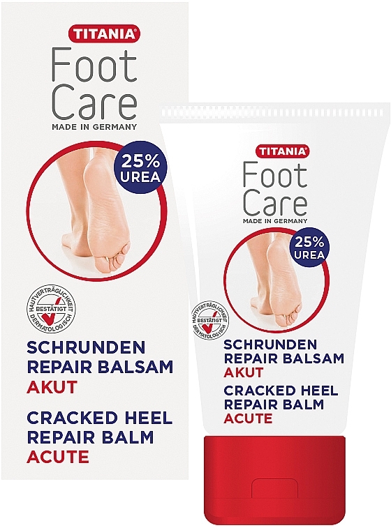 Protective Anti-Crack Heel Balm - Titania Foot Care Cracked Heel Repair Balm — photo N1