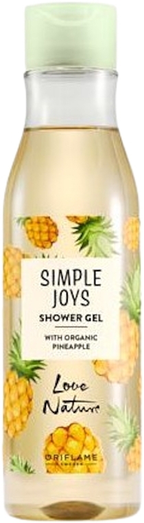 Pineapple Organic Shower Gel - Oriflame Love Nature Simple Joys Shower Gel — photo N1