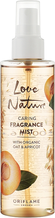 Body Spray 'Oat and Apricot' - Oriflame Love Nature Fragrance Mist — photo N1