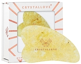 Facial Massager - Crystallove Lemon Amber Gua Sha — photo N16