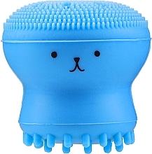 Fragrances, Perfumes, Cosmetics Silicone Pore Cleansing Brush, blue - Deni Carte