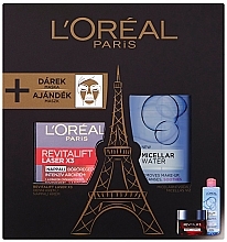 Fragrances, Perfumes, Cosmetics Set - L'Oreal Paris Revitalift Laser X3 (cr/50ml + micellar/200ml + mask/6ml)