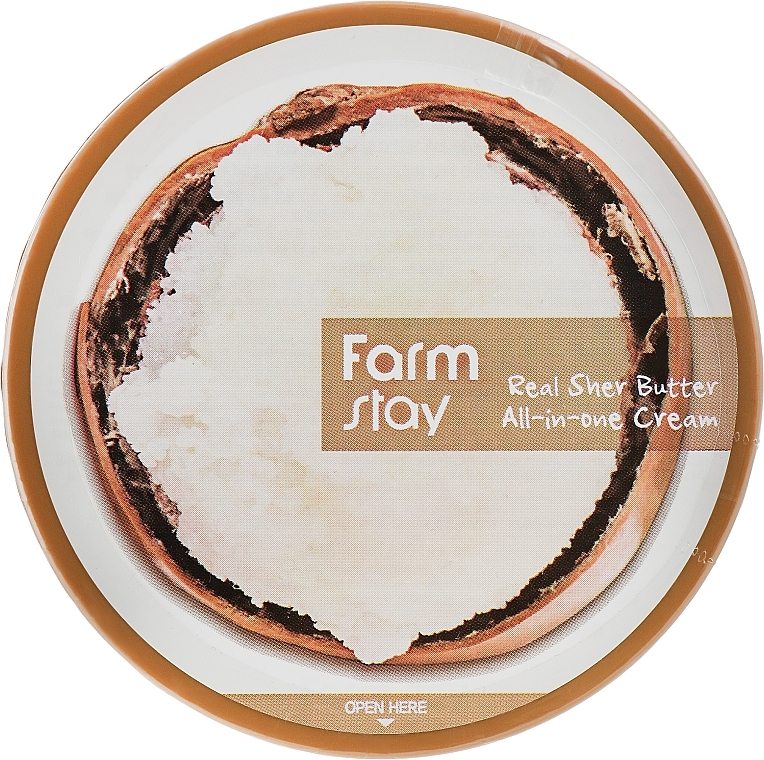 Face & Body Cream - FarmStay Real Shea Butter All-In-One Cream — photo N1