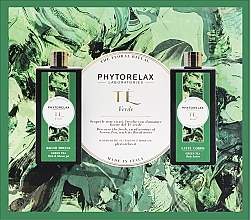 Fragrances, Perfumes, Cosmetics Set - Phytorelax Laboratories The Floral Ritual Green Tea (sh/gel/250ml + b/lot/250ml)