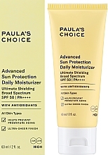 Moisturizing Sunscreen SPF 50 - Paula's Choice Advanced Sun Protection Daily Moisturizer SPF 50 PA++++ — photo N1