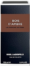 Karl Lagerfeld Bois D'Ambre - Eau de Toilette — photo N5