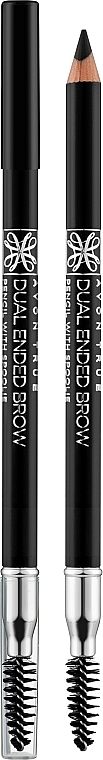 Brow Pencil with Brush - Avon True Dualended Brow Pencil — photo N1