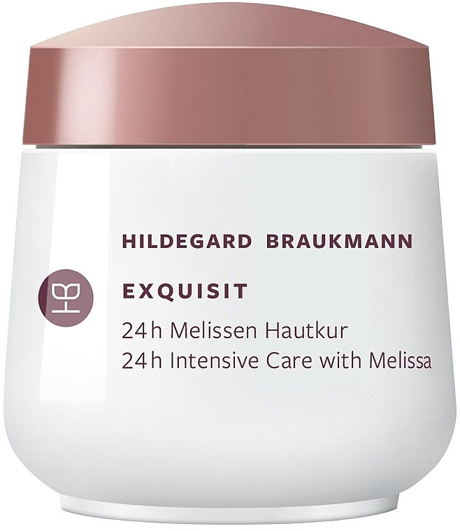 Intensive Face Cream with Lemon Balm - Hildegard Braukmann 24H Exquisit Intensive Care With Melissa — photo N1