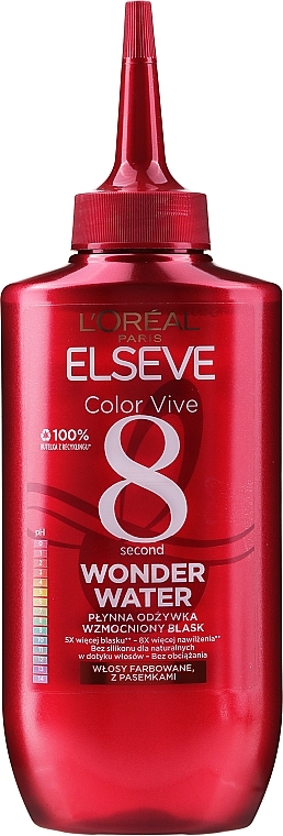 Conditioner for Colored Hair - L'Oreal Paris Elseve Color Vive 8 Second Wonder Water — photo N5